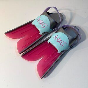 American Girl Scuba Flippers Swim Fins 18 Inch Doll
